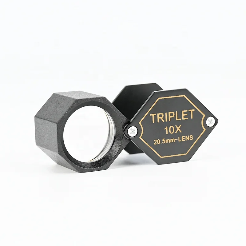 

Top Selling High Quality Best Price LPM-5507B Black Color Hand Loupe 10x - 20.5mm