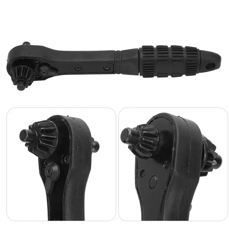 

Ключ с храповым механизмом 2 в 1, устойчивый к ржавчине противоскользящий сверлильный патрон, комбинированный ключ для затяжки, ослабления, аксессуары для инструментов