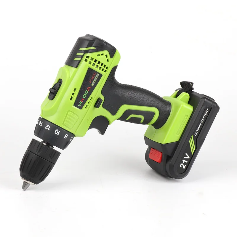 High Power Lithium Electric Drill Brushless Charging Impact Drill Driver Wireless Electric Screwdriver