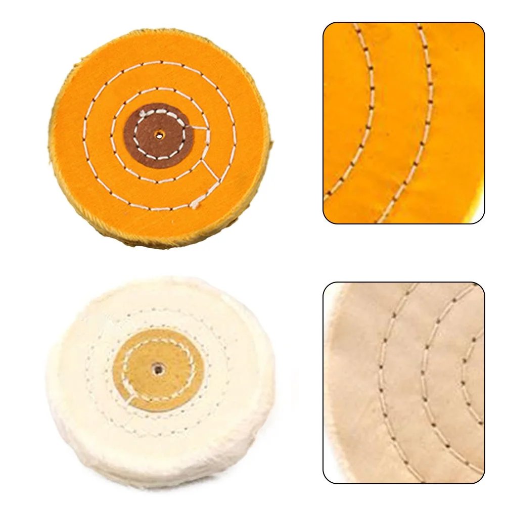 5 Stück Baumwoll-Polierrad 25 Mm – Schaft 3 Mm,  Produktbild-Vorschau 2