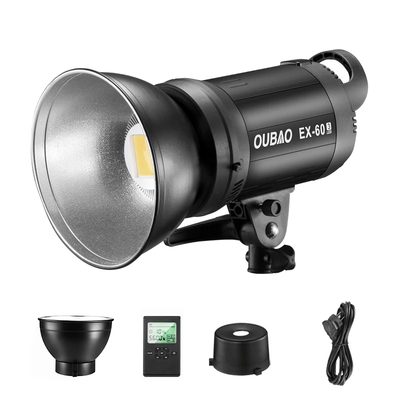 

Bowens Mount LED Light EX-150WIII EX-60WIII 5600K ± 300K Photography Video Lighting White Version For Photo Studio