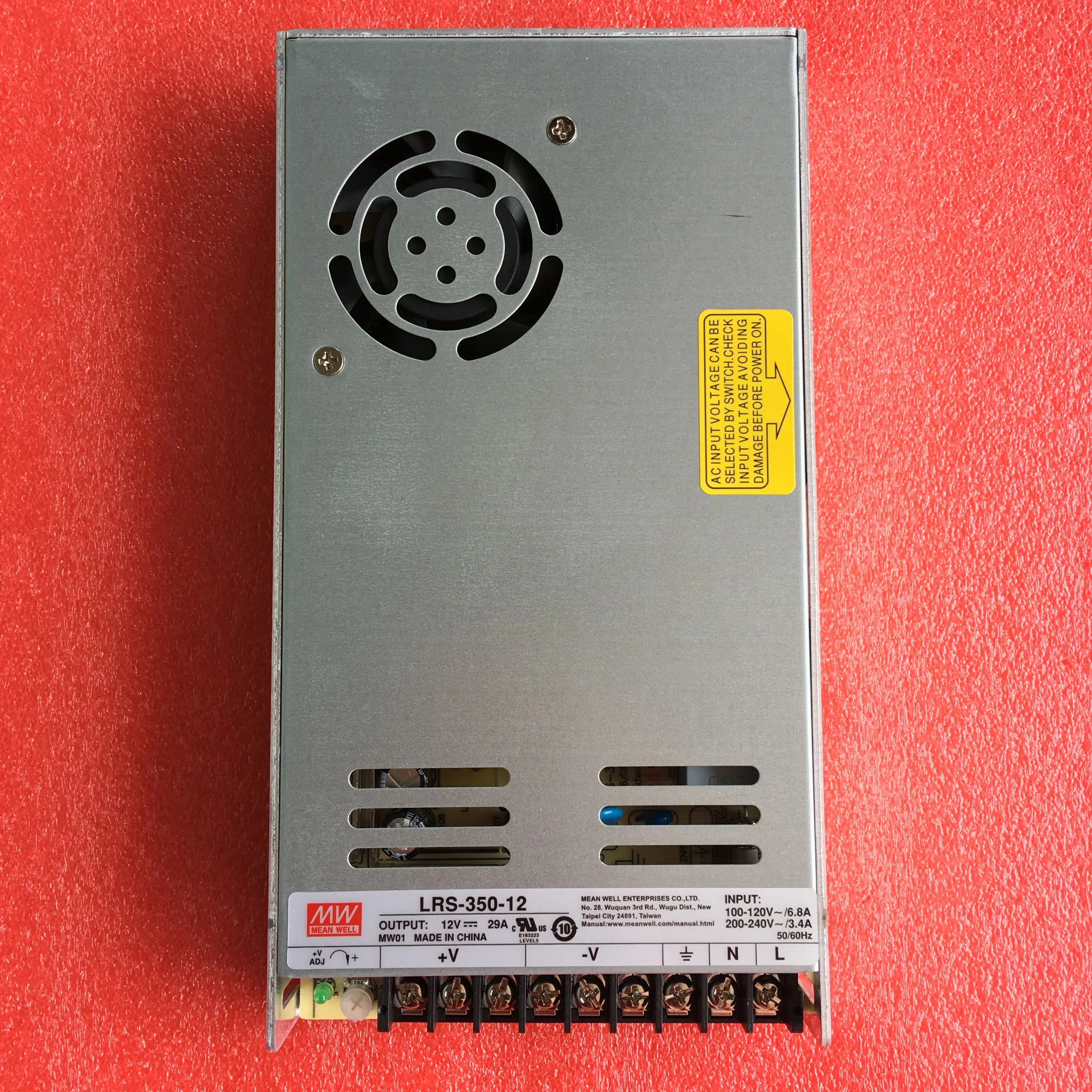 MEAN WELL LRS-350 LRS-350-5 LRS-350-12 LRS-350-15 LRS-350-24 LRS-350-36 LRS-350-48 MEANWELL LRS 350 350W New original