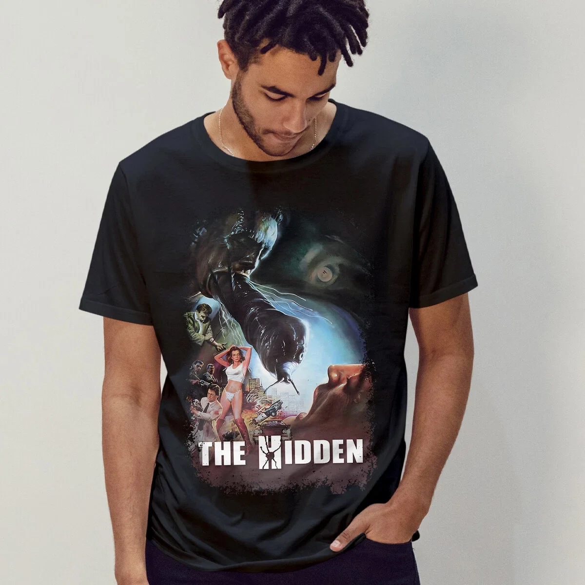 The Hidden (1987) Movie Poster Inspired T-Shirt Retro 80s Tee Unisex