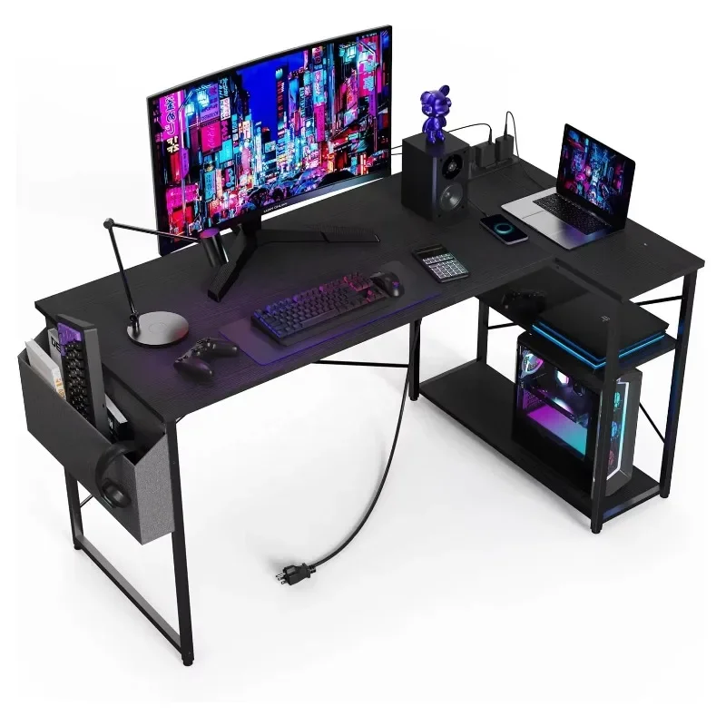 

Electronic sports Professional Home Modern Ergonomics 160 cm Light Emitting Diode Writing Racing Games Computer Desk