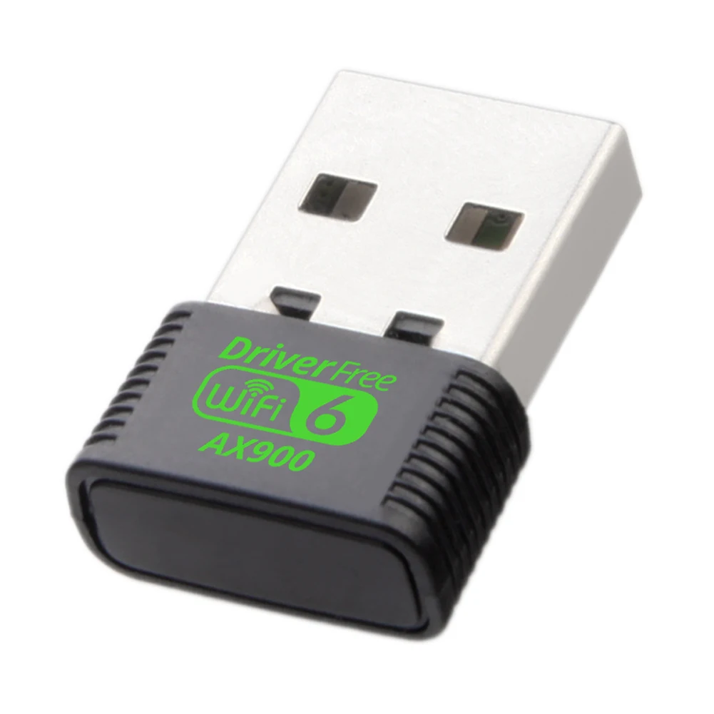 USB WiFi 6 адаптер 900 Мбит/с беспроводная сеть внешний приемник драйвер Бесплатный портативный USB беспроводной адаптер беспроводной адаптер Wi-Fi