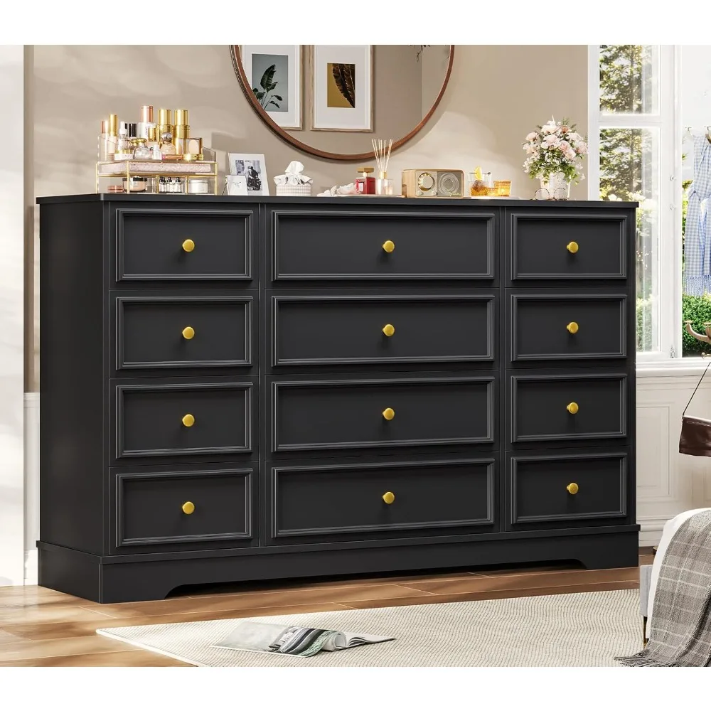 Large dresser, with 12 drawers, 61.4 