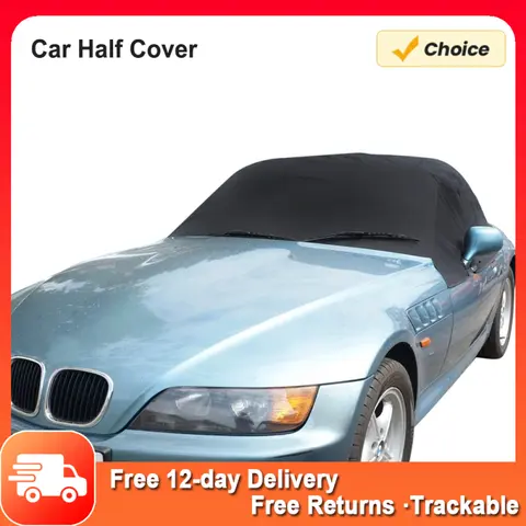 Car Cover for BMW Z3 Waterproof Top Roof Hood Half Cover Outdoor Protection Snow Sunshade Dustproof Car Protection Half Cover
