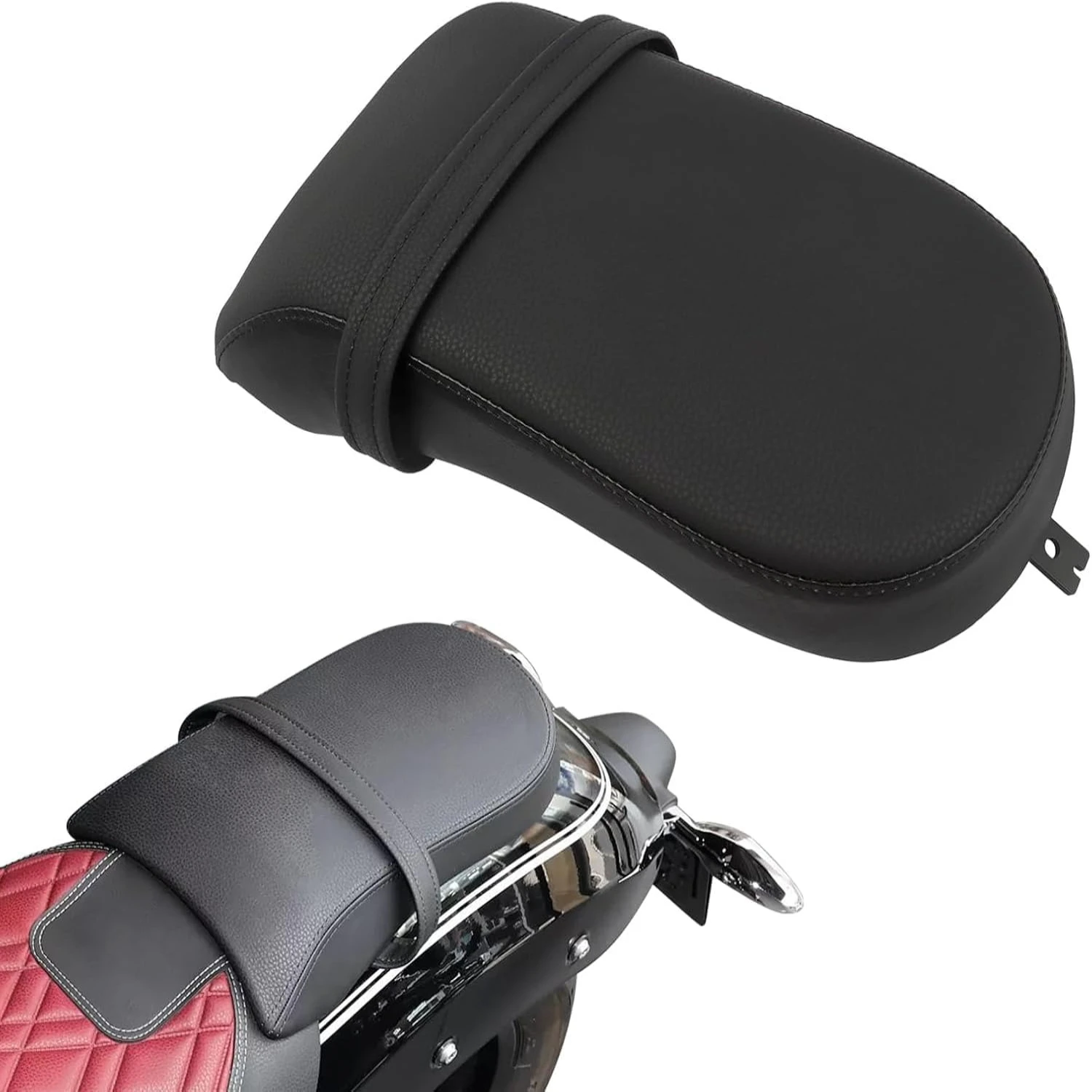 

Motorcycle Rear Passenger Seat Synthetic Leather Cushion Pad for BMW R18 2020-2025 R18 Classic 2021-2025 R18 Roctane 2024 2025