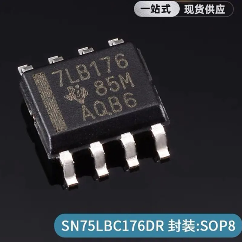 10PCS SN75LBC176DR SN75LBC176D mark 7LB176 Bus Transceiver SOP8 Brand New Original