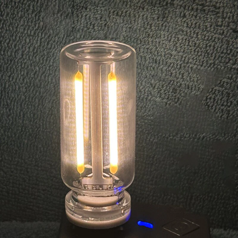 Retro USB LED żarnik dotykowy ściemnianie żarówka 5V Retro LED żarówka edisona lampka nocna Camping żarowe dekoracyjne oświetlenie LED