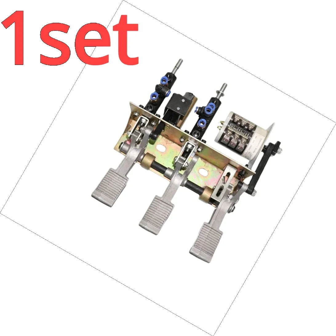 

Ножная педаль в сборе, аксессуары для разборки и сборки шин, шасси скребка для шин, стальная рама, три ножные педали, с переключателем