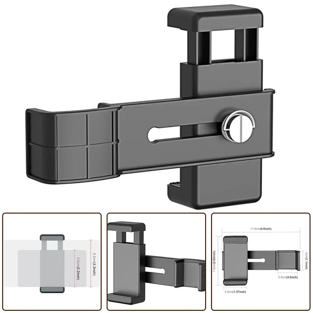 Abrazadera de fijación para teléfono inteligente DJI Pocket, soporte de montaje de 14 pulgadas, protección antideslizante, adecuada para teléfonos inteligentes de pantalla grande