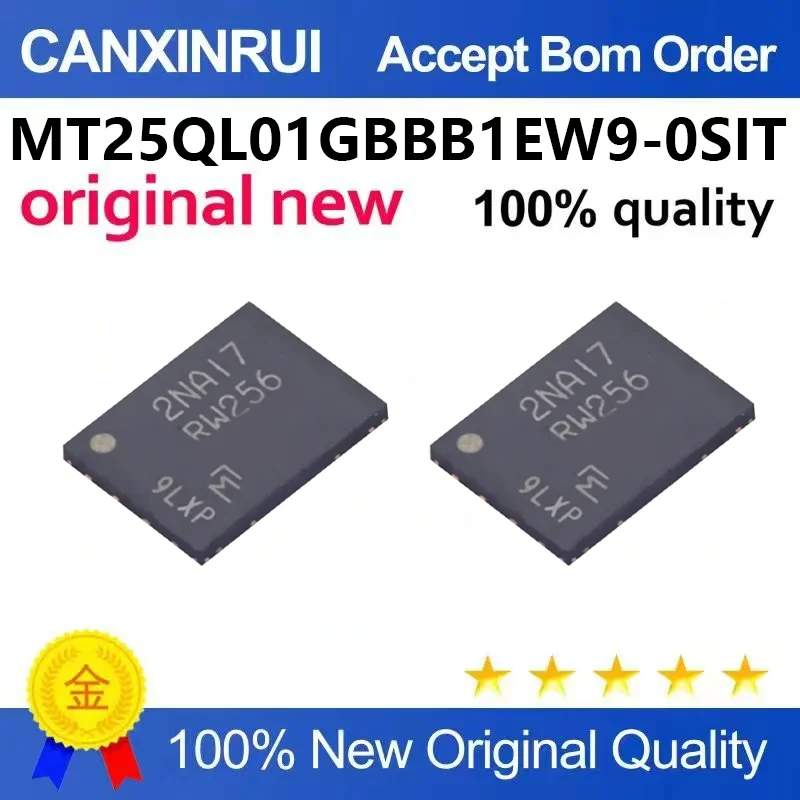 （5pcs-10pcs）New original MT25QL01GBBB1EW9-0SIT integrated circuit chip