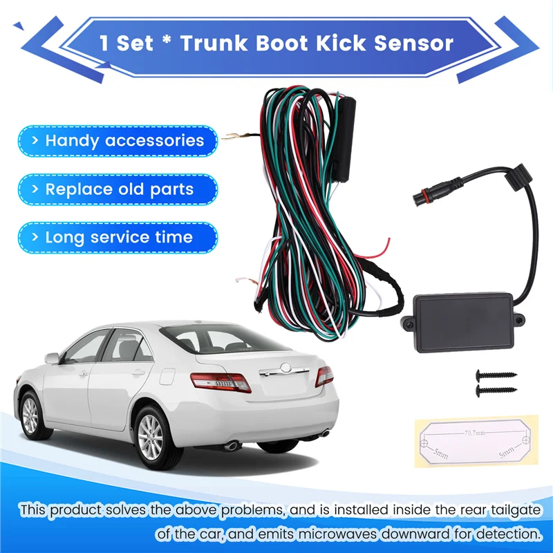 فتاحة رفرف بوابة الذيل الكهربائية الأوتوماتيكية الذكية، مستشعر صندوق السيارة المنشط بالقدم للوصول بدون استخدام اليدين؛-T61C