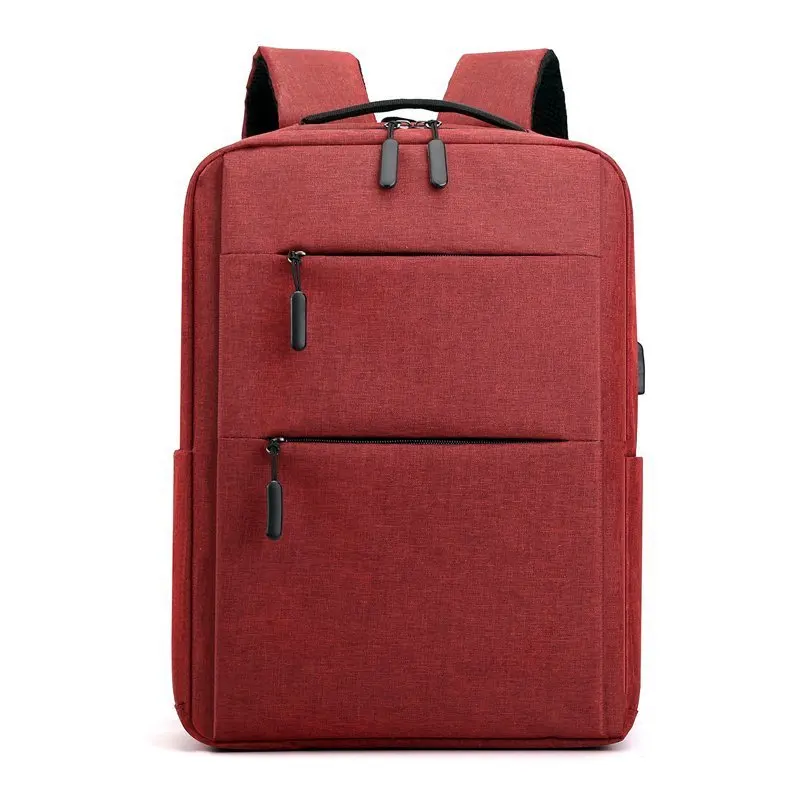 Picture 7: Lightweight waterproof nylon fabric men's backpack with multiple pockets, 15.6-inch computer storage, women's travel backpack