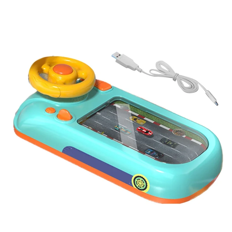 

Toddler Steering Wheel Toy Educational Simulation Driving Steering Wheel Toys For Boys Girls Racing Breakout