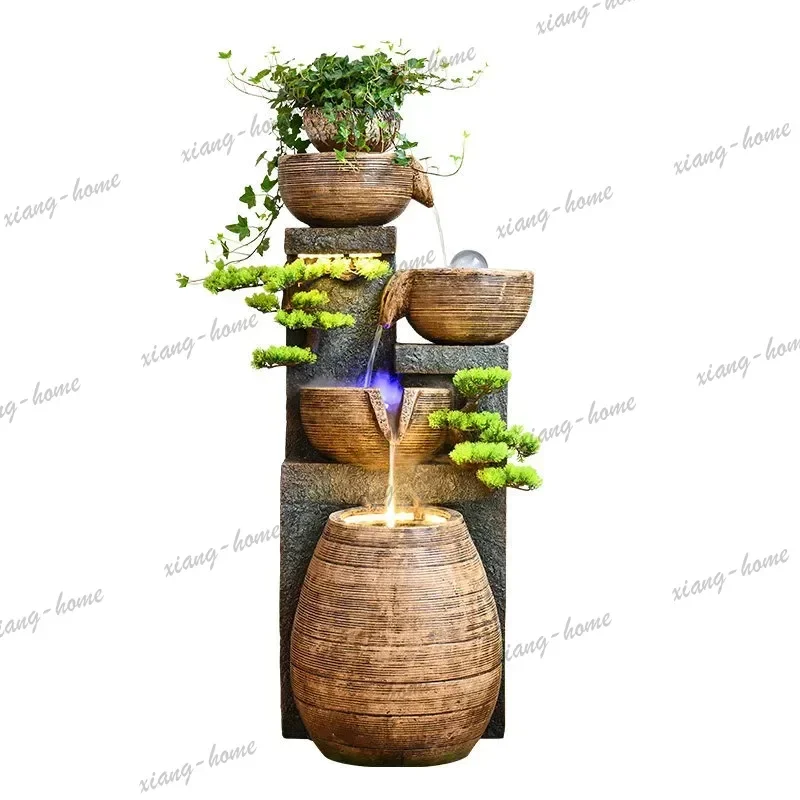 Living room making money flowing water fountain ornament circulating water feature office