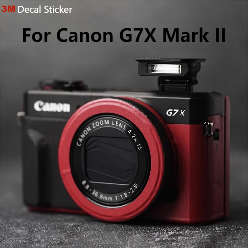 For Canon G7X MARK II M2 2 MARK2 MARKII G7XM2 Decal Skin Vinyl Wrap Film Camera Protective Sticker Protector Coat G7XII G7X2