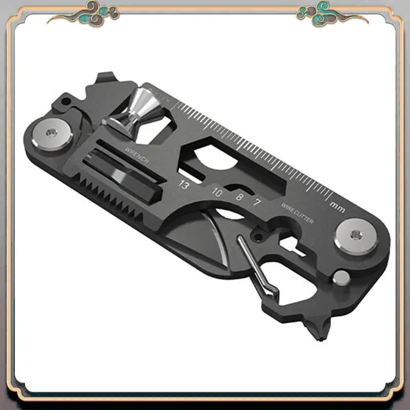 A73Q-EDC Комбинированный инструмент Карманный инструмент 30-в-1 Открытый складной инструмент Многофункциональный ключ EDC