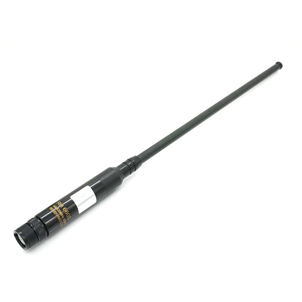 RH-660S Telescopic BNC 144/430MHz Dual Band Antenna RH660S for IC-V8 IC-V80 IC-V82 Walkie Talkie Ham Radio