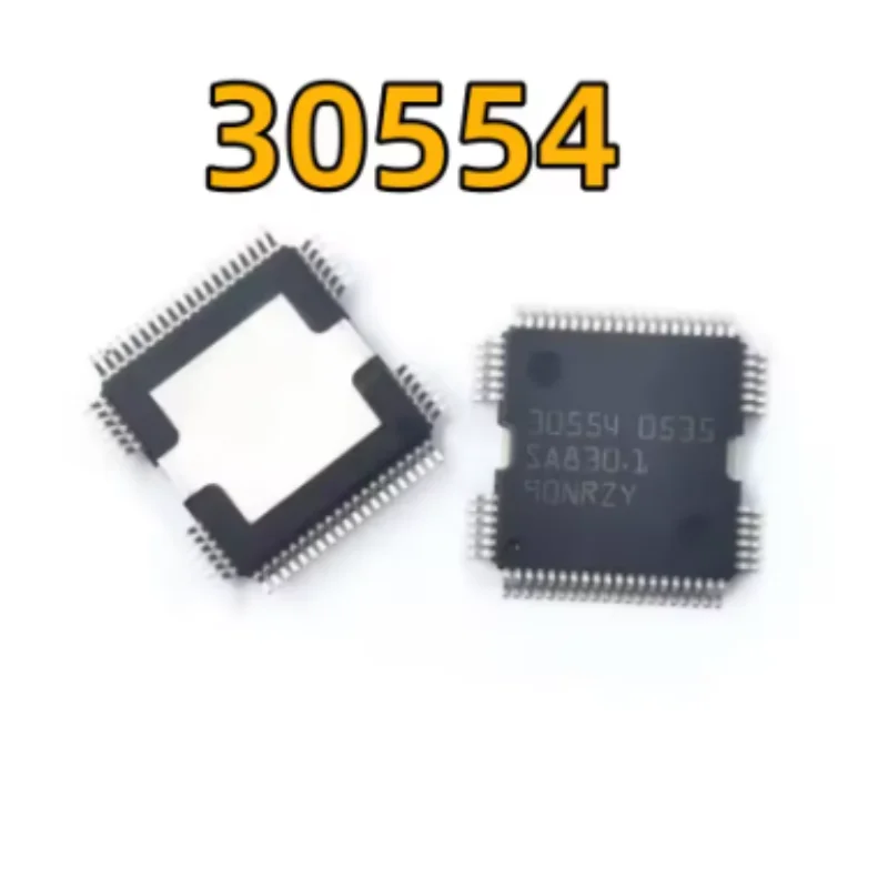 5Pcs New Original 30554 QFP64 for Audi Mercedes-Benz ME9.7  engine diesel computer board power module driver chip IC