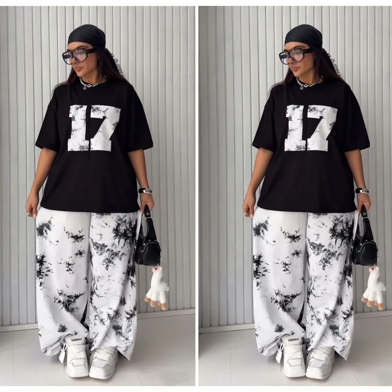 

2 Piece Women Set Dashiki African Clothes Summer Autumn New Fashion Short Sleeve Top And Pants Suit Party Lady Matching Sets