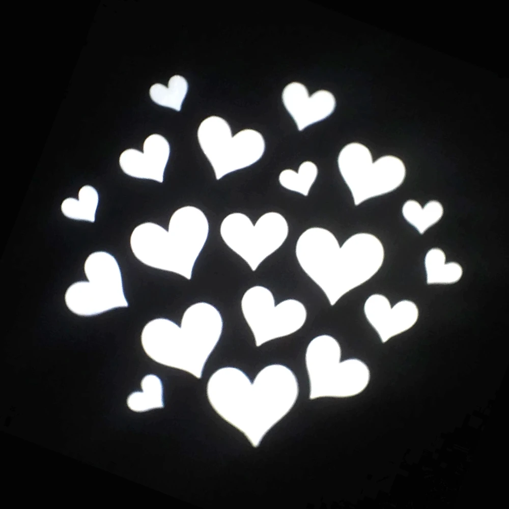 Gobo de corazón de San Valentín