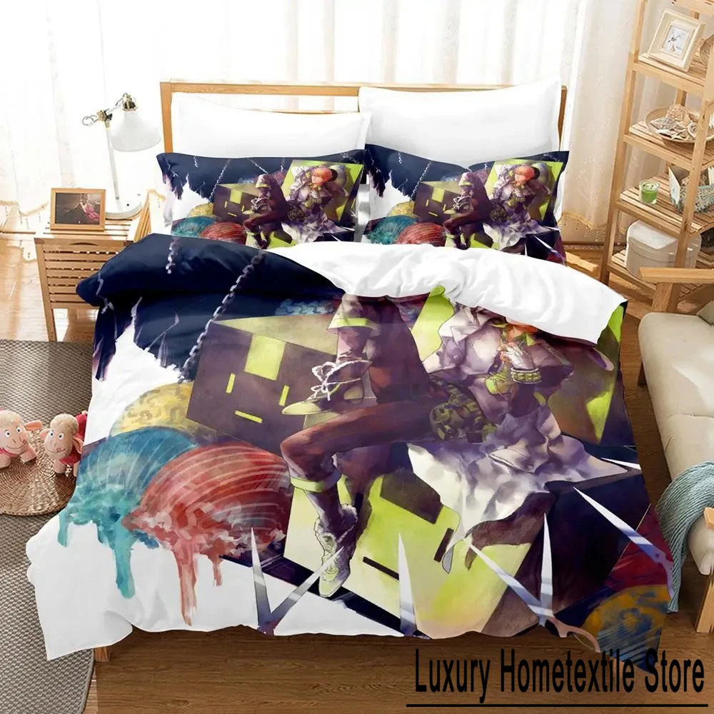 

Home Living Luxury DRAMAtical Murder Bedding Set Cartoon Anime three-piece set Adult Kid Bedroom Duvet cover Sets 3D Print Anime