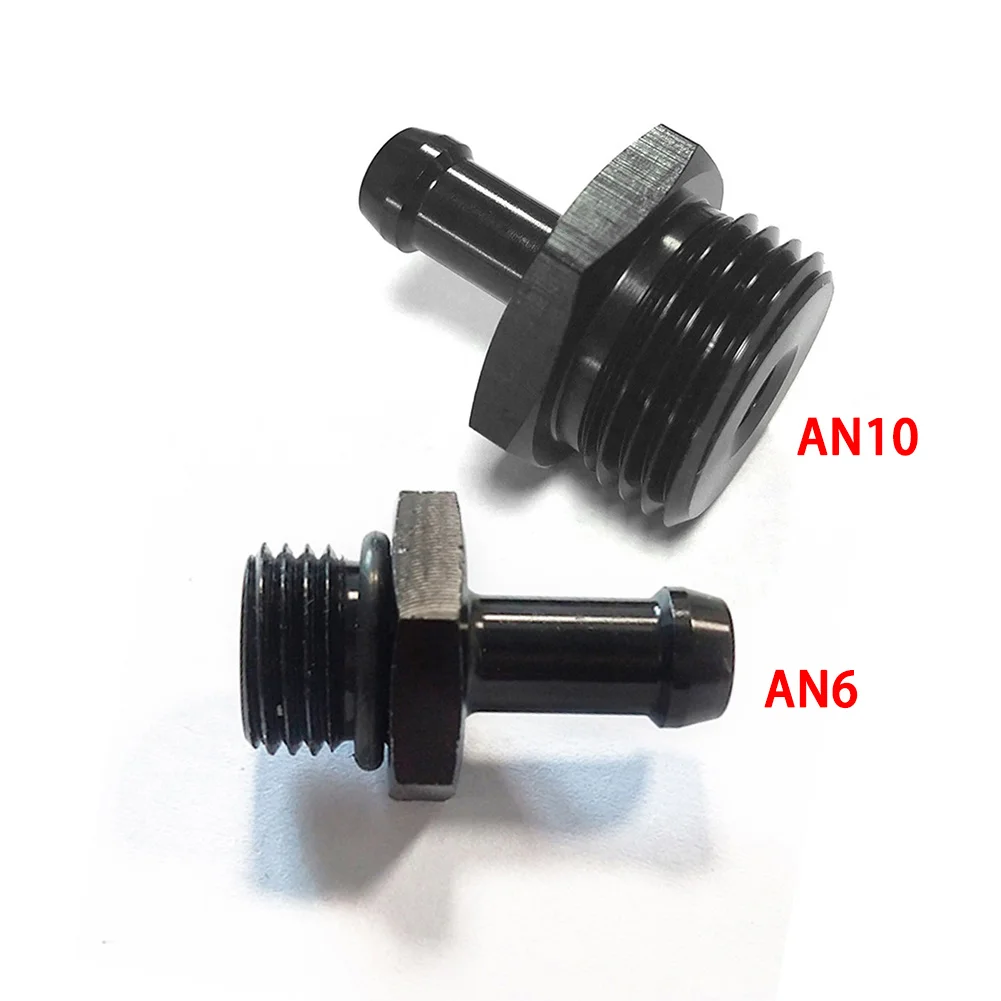 ORB 6AN/10AN Hose Fitting AN to AN Male O Ring Boss Fitting Oil Fuel Line Adapter 1Pcs