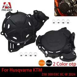Motorcycle Ignition Guard Cover Clutch Protector For GAS GSA Husqvarna KTM EXC 250 EXC 300 XC-W 250 XC-W 300 Universal Parts