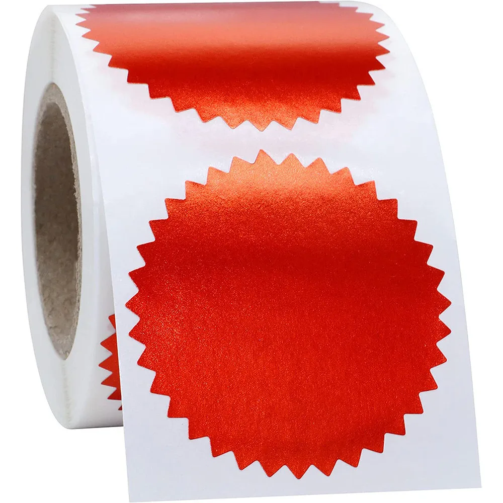 الذهب والفضة المزخرف ملصقات 50 مللي متر 250 قطعة شهادة والعتاد ملصق للمعادن النقش ختم الذاتي التسمية سكرابوكينغ #3