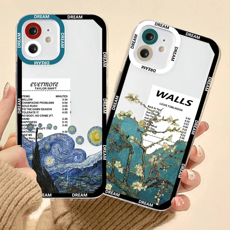 Art Van Gogh Olieverf Telefoon Gevallen Voor Xiaomi Redmi Note 13 12 14 Pro Plus 5G 4G 12S 14C 13C 12C 10C 11 10 10S 11S A2 A1 A3