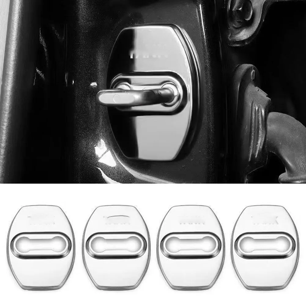 

For TANK 300 500 700 Car Door Lock Protection Cover Anti rust Stainless Steel Auto Interior Decoration Accessories