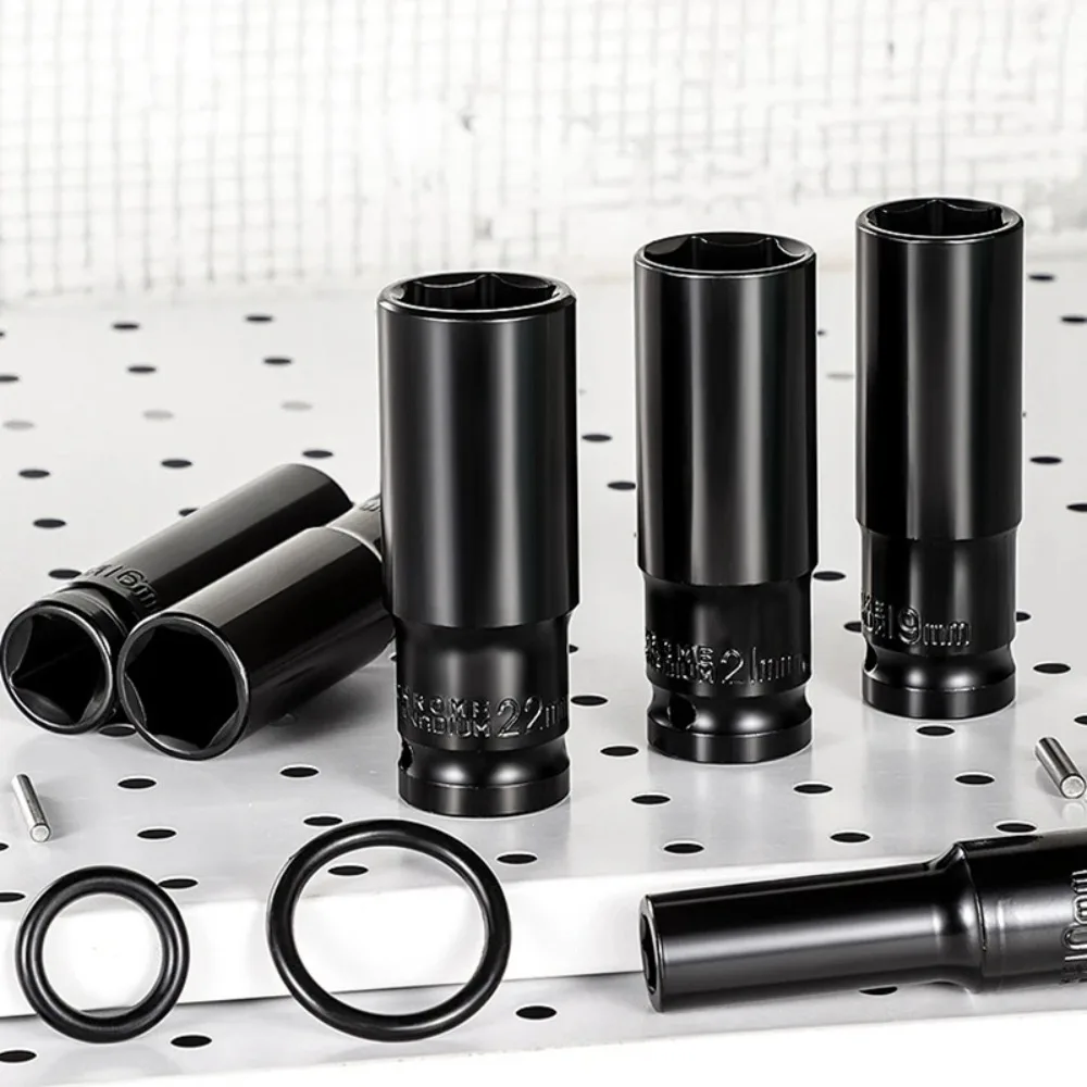 1/2 "привод, глубокий ударный торцевой ключ, метрический ключ, головка, ударная головка, пневматический ключ, инструменты для удаления шин