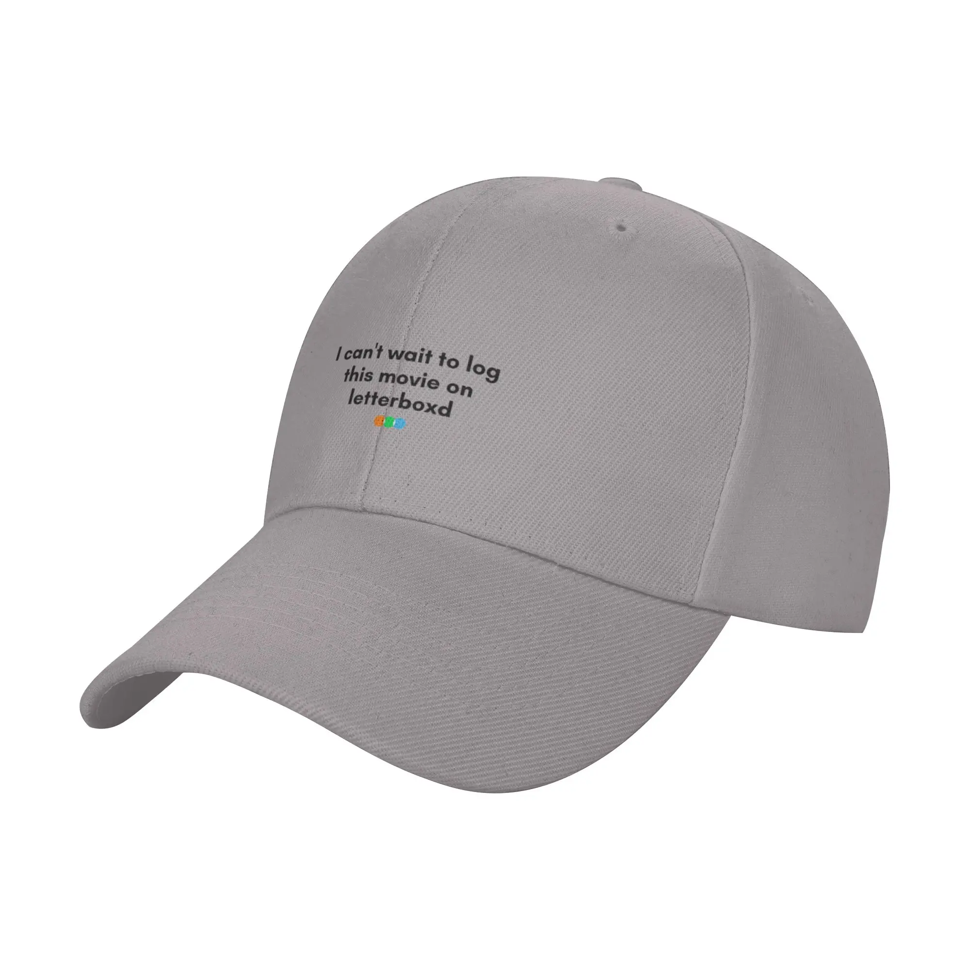 Hot Sale Letterboxd can t wait to log this movie Baseball Cap  Street Style Sun Visor Ladies  Forest Hiking Sun Visor Ladies