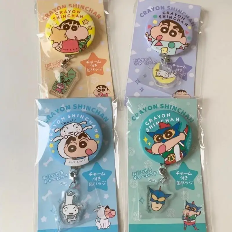 

Новинка, милая подвеска Crayon Shin-Chan, акриловая подвеска, украшение для сумки, аниме мультфильм Ins, милая девочка, подарок на день рождения для детей