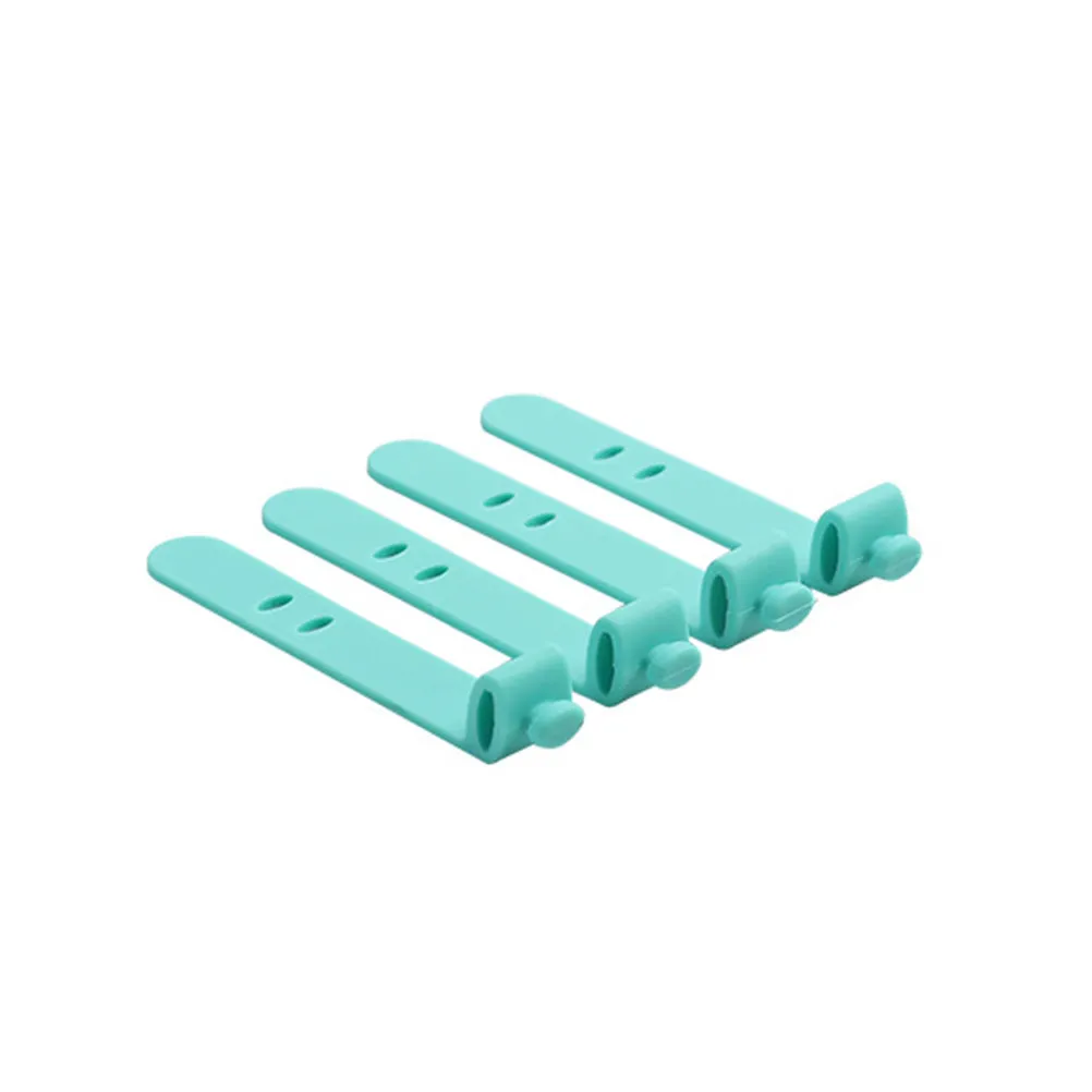 32Pcs Eco Friendly Silicone Cable Organizer Clips for Charging Cables Data Lines Power Cords Cord Management Holder Cable Winder