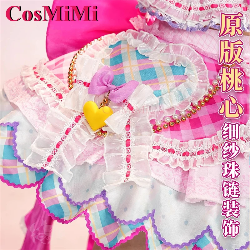 كوسمي أنيمي أيكاتسو ستارز! أزياء Nijino Yume التأثيرية الجديدة، فستان رسمي رائع ورائع لحفلات الكرنفال، ملابس لعب الأدوار