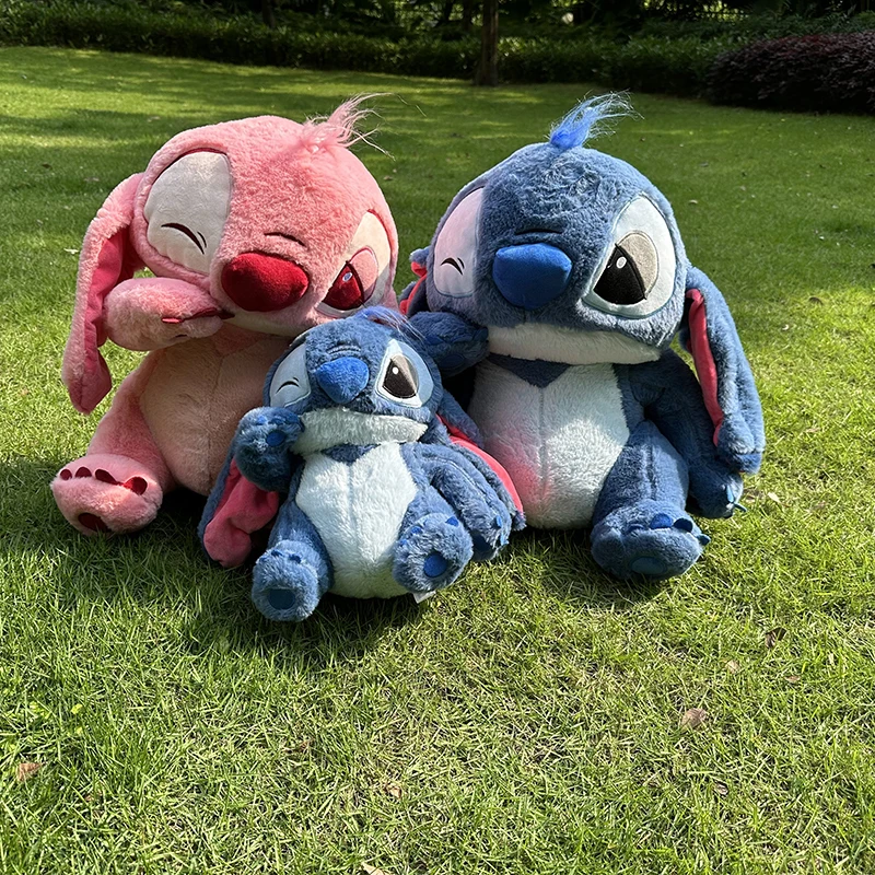 30-70cm Disney Large Size Plush Toys Lilo&Stitch Sakura Kawaii Plushie Dolls Stuffed Soft Pillow Anime Plushs Gifts for Children