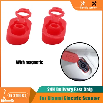 충전 포트 방수 커버 먼지 플러그 고무 케이스, 샤오미 M365 프로 1S 전기 스쿠터 브레이크 라인 홀 커버 교체 부품 