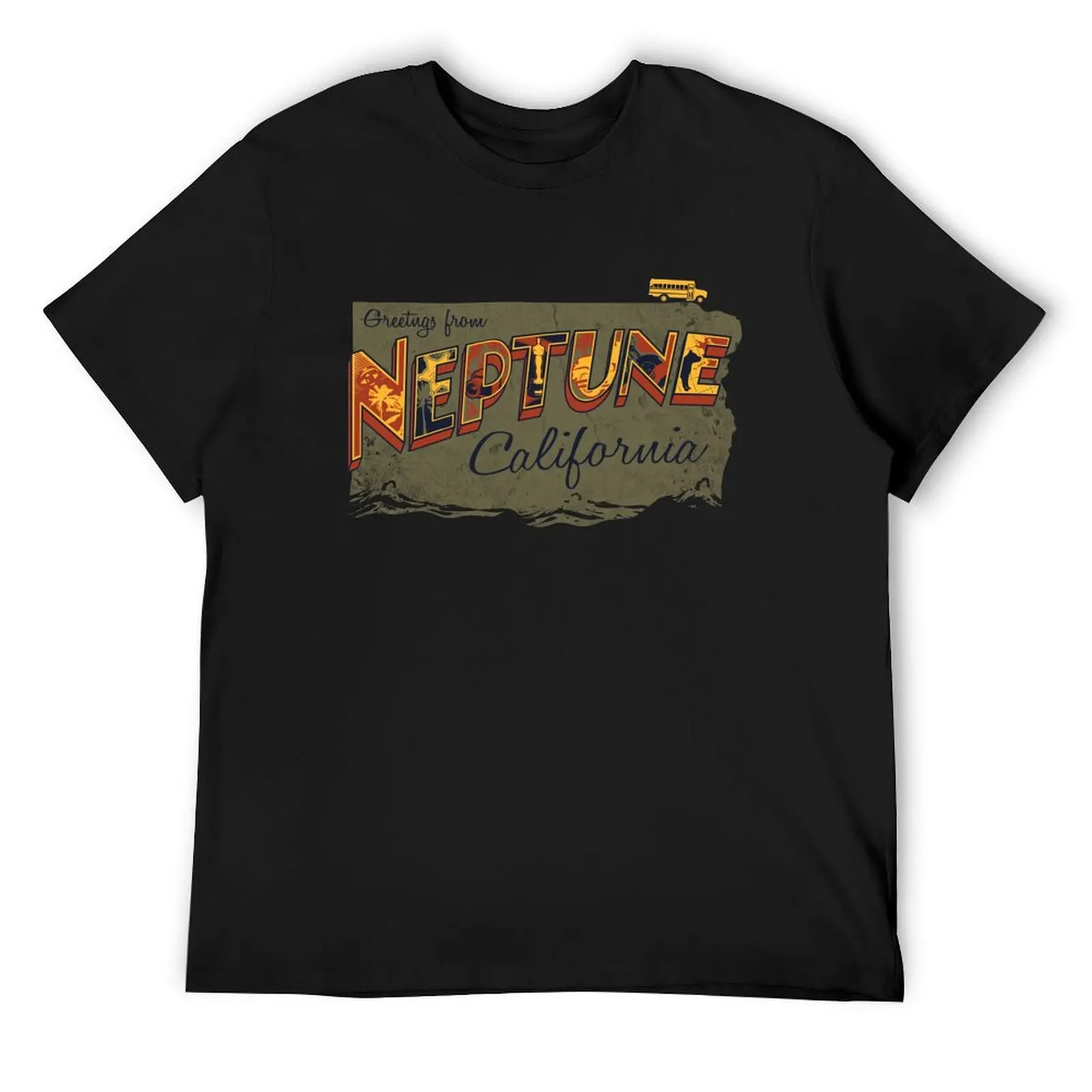 Greetings from Neptune T-Shirt cute tops plus size clothes blanks mens fashion