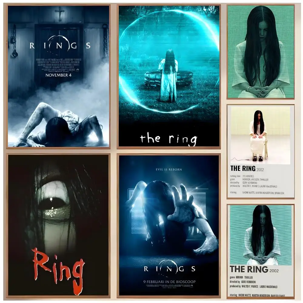 Chilling Movie R-Ring Poster  Classic Home Interior Design & Modern Wall Decor Art Collection