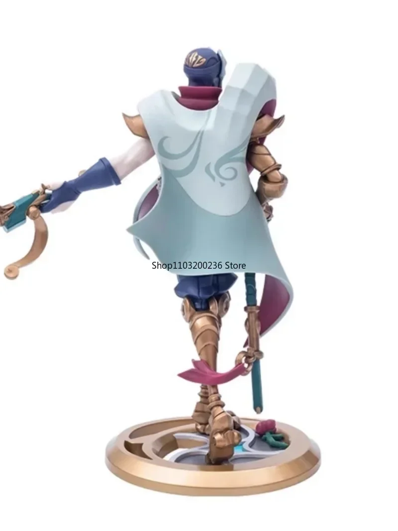 Original LOL League of Legends The Virtuoso Khada Jhin Game Dramatist Ember Sculpture Action Figure Ornaments Model Toys