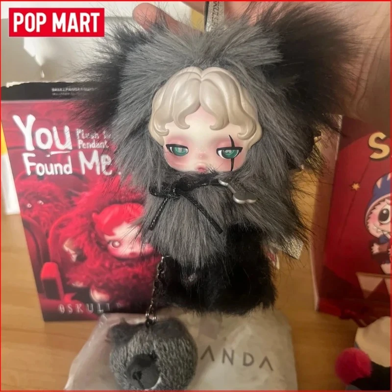 POP MART SKULLPANDA You Found Me! Series Plush Doll Pendant