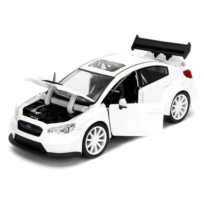 

1:24 Scale Subaru WRX STI Alloy Metal Sports Car Model Diecasts Racing Car Model High Simulation Collection Toys Gift