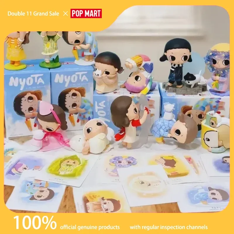 

Popmart Nyota I Am the Seasons Series Blind Box - Cute Action Figures Collectible Model Toy Gift Genuine Mystery Collection