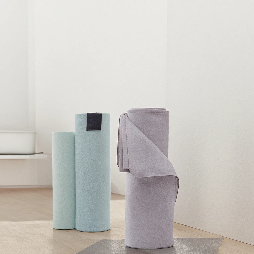 منشفة يوجا ماصة للعرق، قابلة للغسل، قابلة للطي، للسفر في الهواء الطلق