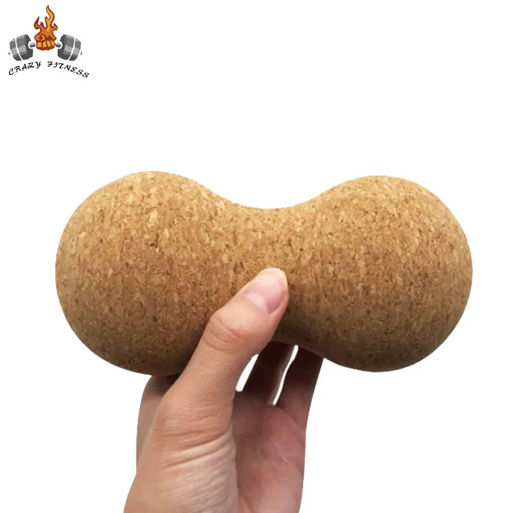 Excellent Ultralight Cork Massage Ball For Muscle Recovery And Tension Relief Yoga Fitness Cork Peanut Ball Diameter 6/7/8cm