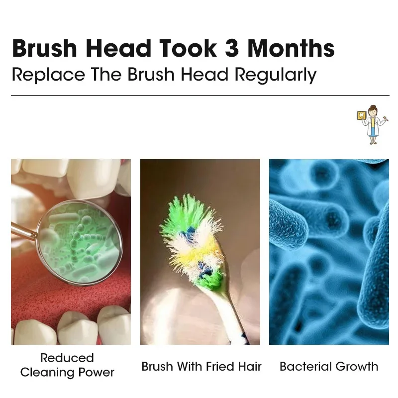 Escova de dentes elétrica limpa cabeças de escova de dentes de substituição para philips adultos hx6014 hx6930 hx6730 hx6530 aparelhos de cuidados pessoais