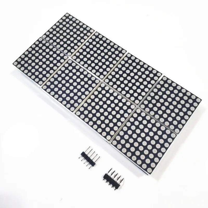 MAX7219 dot matrix module 8 dot matrix 2 * 4 display module, microcontroller control drive module